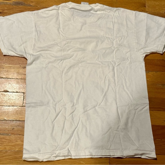 Tops & T-Shirts / White T-Shirt / “RELAX, it’s Wildwood” / Jersey Pride / Medium - Picture 7 of 9